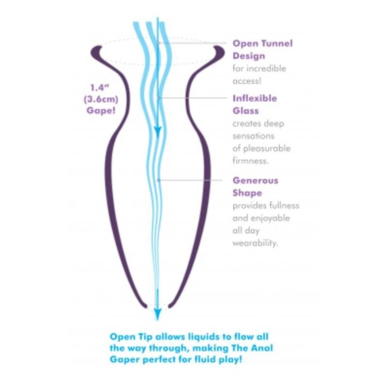 ANAL FANTASY ELITE PLUG ANAL MEGA ANAL GAPER TRANSPARENTE