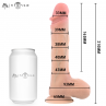 MR INTENSE BRADLEY DILDO VIBRADOR SILICONA CON EFECTO CALOR Y CONTROL REMOTO 21 CM Ø 42 CM