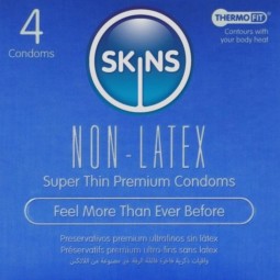 SKINS PRESERVATIVOS SIN LATEX PACK 4