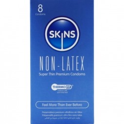 SKINS PRESERVATIVOS SIN LATEX PACK 8
