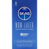 SKINS PRESERVATIVOS SIN LATEX PACK 8