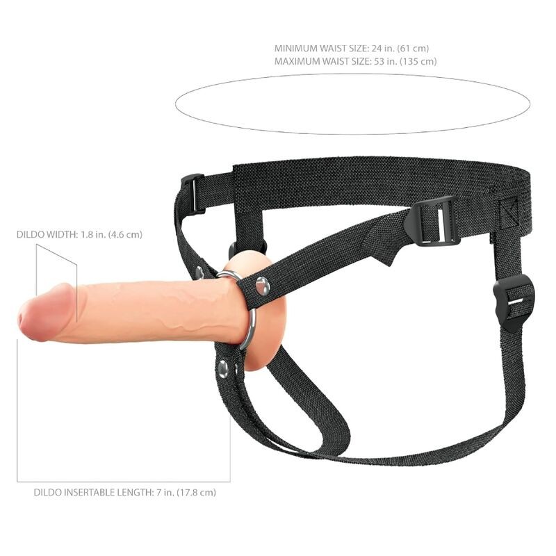 FANTASY X TENSIONS ELITE ARNeS CON DILDO HUECO DE SILICONA 203 CM