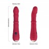 ARMONY DILDO VIBRADOR ESTIMULADOR PUNTO A TERMOAJUSTABLE ROJO