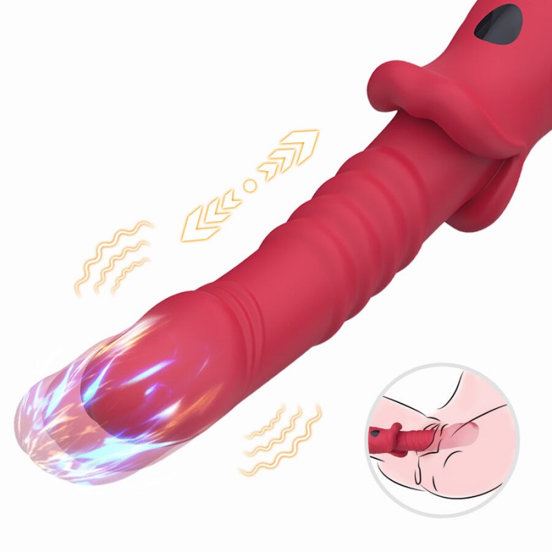 ARMONY DILDO VIBRADOR ESTIMULADOR PUNTO A ROJO