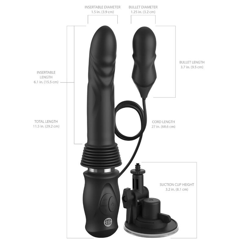 FETISH FANTASY SERIES ULTIMATE SILICONE THRUSTER