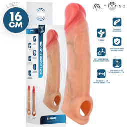 MR INTENSE SIMON L FUNDA PARA PENE SILICONA 16 CM Ø 45 CM