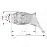 PRETTY LOVE GERALDINE FUNDA ENGROSADORA TEXTURIZADA TRANSPARENTE