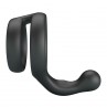 CRAZY BULL YANCY ANILLO DOBLE PARA PENE Y TESTiCULOS SILICONA NEGRO