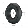 CRAZY BULL BERTRAM ANILLO PARA PENE SUPER SOFT SILICONA NEGRO