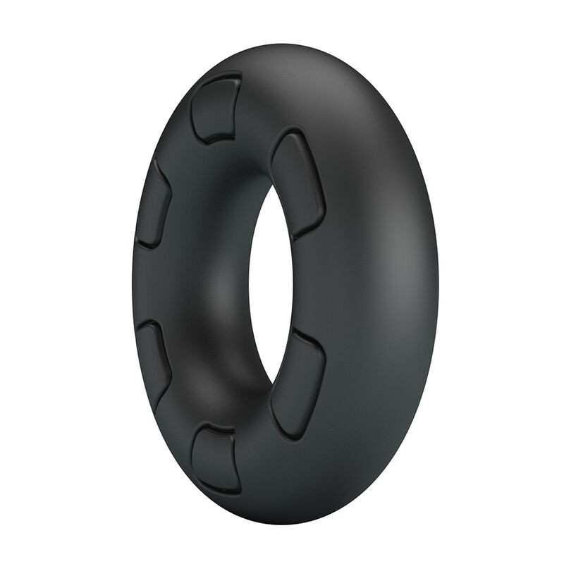 CRAZY BULL BERTRAM ANILLO PARA PENE SUPER SOFT SILICONA NEGRO