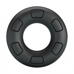 CRAZY BULL BERTRAM ANILLO PARA PENE SUPER SOFT SILICONA NEGRO