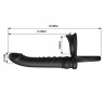PRETTY LOVE MERRITT VIBRADOR ANAL CON ANILLO Y VIBRACIoN NEGRO