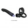 PRETTY LOVE MERRITT VIBRADOR ANAL CON ANILLO Y VIBRACIoN NEGRO