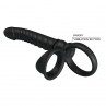 PRETTY LOVE MERRITT VIBRADOR ANAL CON ANILLO Y VIBRACIoN NEGRO