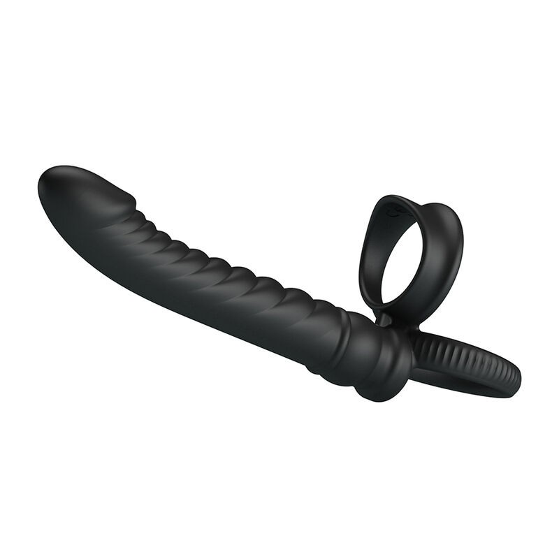 PRETTY LOVE MERRITT VIBRADOR ANAL CON ANILLO Y VIBRACIoN NEGRO
