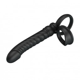 PRETTY LOVE MERRITT VIBRADOR ANAL CON ANILLO Y VIBRACIoN NEGRO