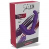 SHEEO ESTIMULADOR ANAL VIBRADOR ROTATIVO CON CONTROL REMOTO MORADO