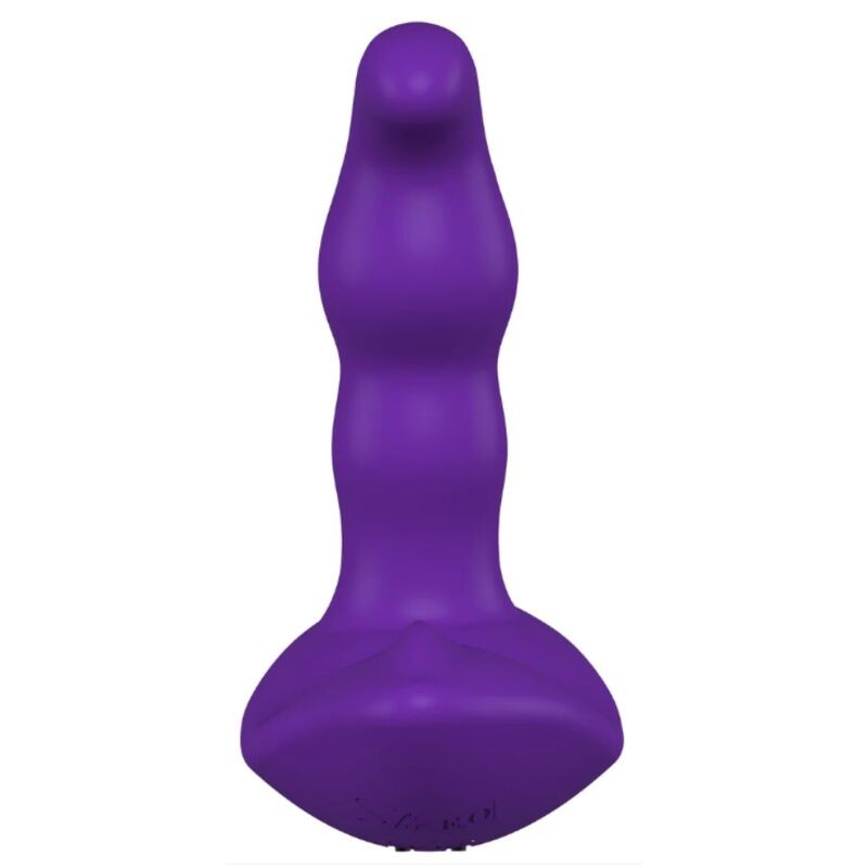 SHEEO ESTIMULADOR ANAL VIBRADOR ROTATIVO CON CONTROL REMOTO MORADO