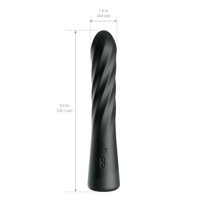 ANAL FANTASY ELITE TWIST ECSTASY ESTIMULADOR ANAL GIRATORIO RECARGABLE