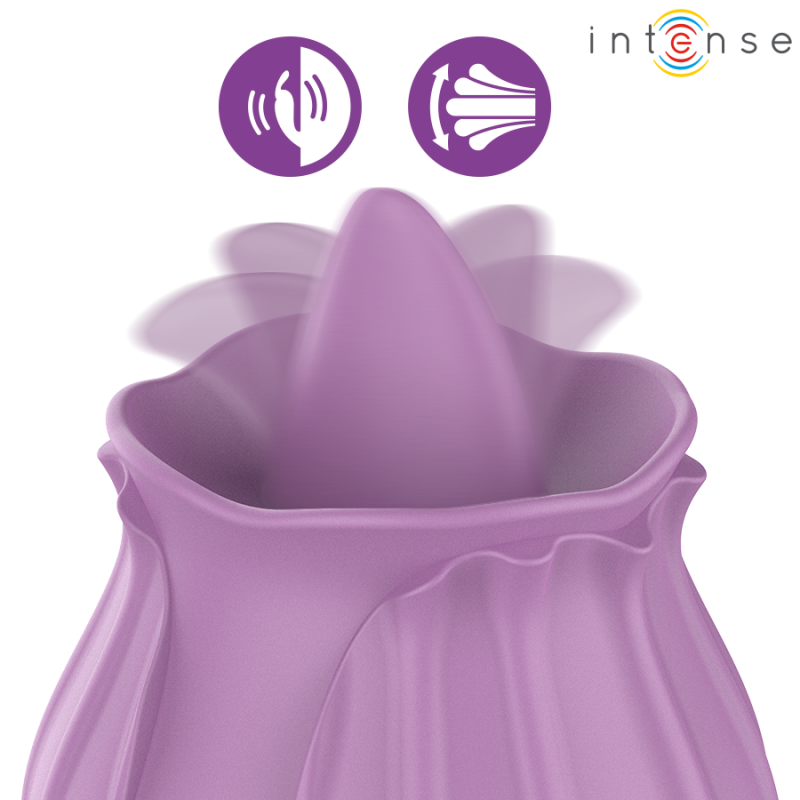 INTENSE AZALEA FLOR ESTIMULADOR LENGUA BASE MAGNeTICA