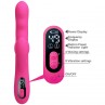 PRETTY LOVE WINTERS VIBRADOR RABBIT MULTIFUNCIoN CON PANTALLA LED ROSA