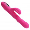 PRETTY LOVE WINTERS VIBRADOR RABBIT MULTIFUNCIoN CON PANTALLA LED ROSA