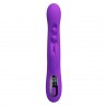 PRETTY LOVE SABIEN VIBRADOR RABBIT CON ESTIMULACIoN POR GOLPETEOS Y LED MORADO