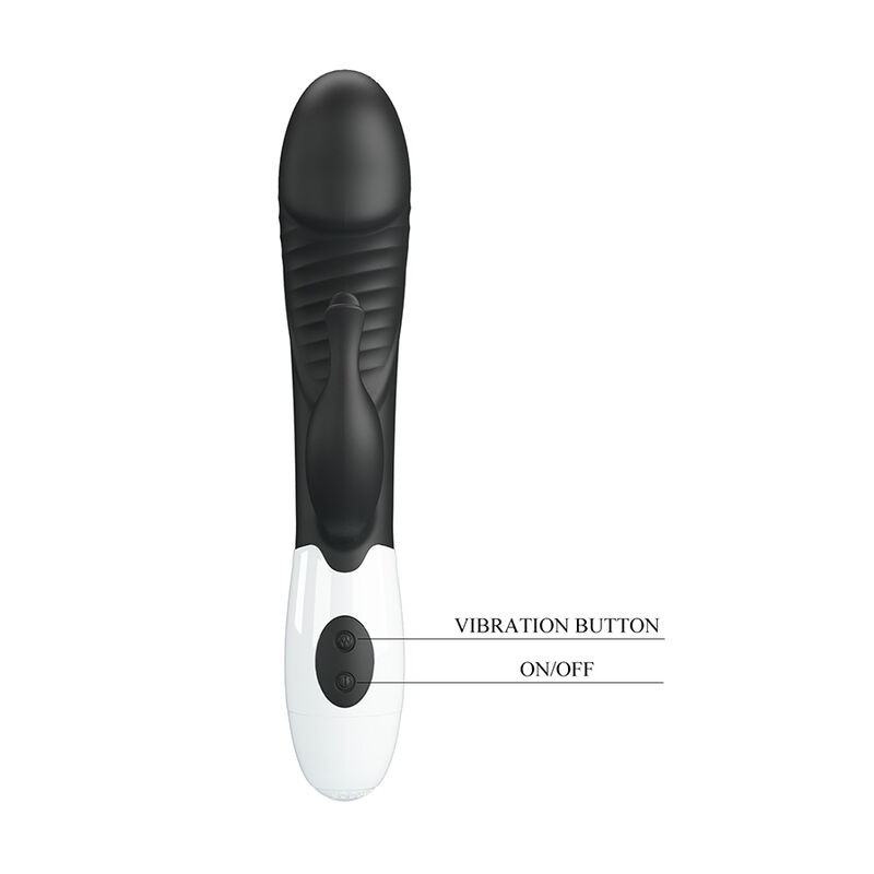PRETTY LOVE RASMUSSEN VIBRADOR RABBIT 30 FUNCIONES NEGRO