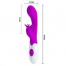 PRETTY LOVE BUTTERFLY KISS VIBRADOR RABBIT 30 FUNCIONES MORADO