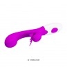PRETTY LOVE BUTTERFLY KISS VIBRADOR RABBIT 30 FUNCIONES MORADO