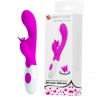PRETTY LOVE BUTTERFLY KISS VIBRADOR RABBIT 30 FUNCIONES MORADO