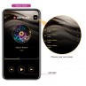 PRETTY LOVE KLAY VIBRADOR HUEVO CON EMPUJE APP CONTROL MORADO