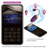 PRETTY LOVE KLAY VIBRADOR HUEVO CON EMPUJE APP CONTROL MORADO