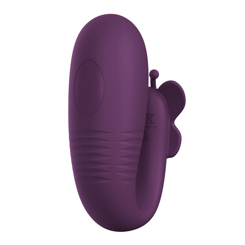 PRETTY LOVE KLAY VIBRADOR HUEVO CON EMPUJE APP CONTROL MORADO