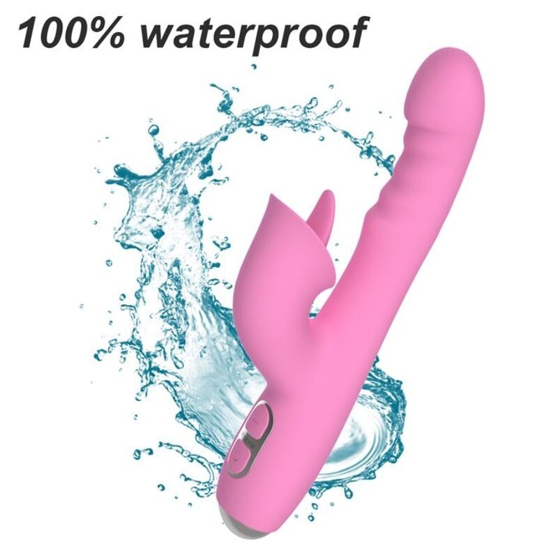 NALONE T MAY VIBRADOR RABBIT CON EMPUJE Y MOVIMIENTO OSCILANTE