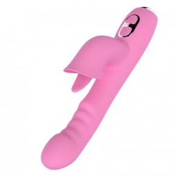 NALONE T MAY VIBRADOR RABBIT CON EMPUJE Y MOVIMIENTO OSCILANTE