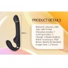 NALONE ALLOW VIBRADOR DOBLE CON ROTACIoN Y EMPUJE NEGRO