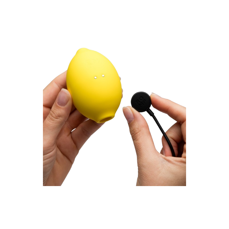 ROMP LEMON CRUSH ESTIMULADOR DE CLiTORIS POR ONDAS DE PRESIoN AMARILLO