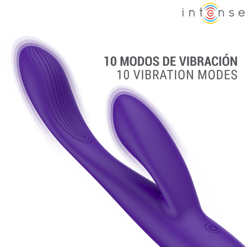 INTENSE PAOLO ESTIMULADOR RABBIT RECARGABLE PARA PUNTO G Y CLiTORIS
