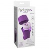 FANTASY FOR HER LUSH KISS PLUSH PURPLE ESTIMULADOR CLITORAL DE SUCCIoN Y LAMIDO