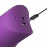 FANTASY FOR HER LUSH KISS PLUSH PURPLE ESTIMULADOR CLITORAL DE SUCCIoN Y LAMIDO