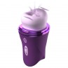 FANTASY FOR HER LUSH KISS PLUSH PURPLE ESTIMULADOR CLITORAL DE SUCCIoN Y LAMIDO