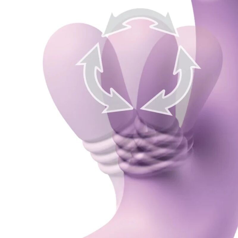 FANTASY FOR HER INTIMOTION FLUTTER PRO PURPLE VIBRADOR RABBIT PARA PUNTO G Y CLiTORIS