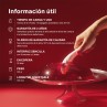 LELO MONA SPECTRA MASAJEADOR iNTIMO CON LUZ ROJA RECARGABLE APP CONTROL