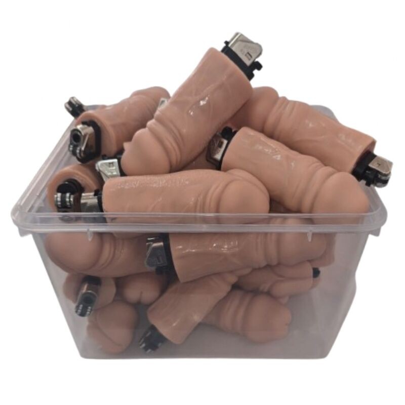 DIABLO PICANTE BOTE 30 MECHEROS PENE CARNE