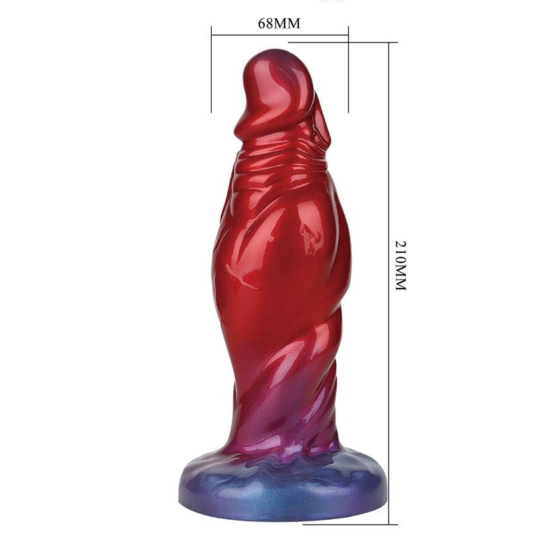 POWER MONSTERS SHADOW BEHEMOTH DILDO HINCHABLE FANTASiA BICOLOR 22 CM Ø 5 CM
