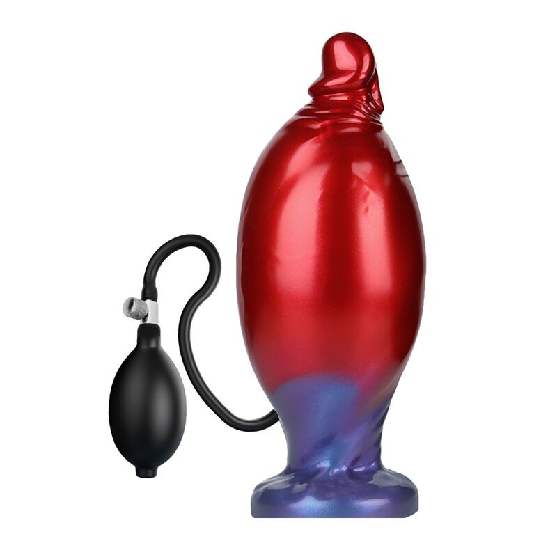 POWER MONSTERS SHADOW BEHEMOTH DILDO HINCHABLE FANTASiA BICOLOR 22 CM Ø 5 CM