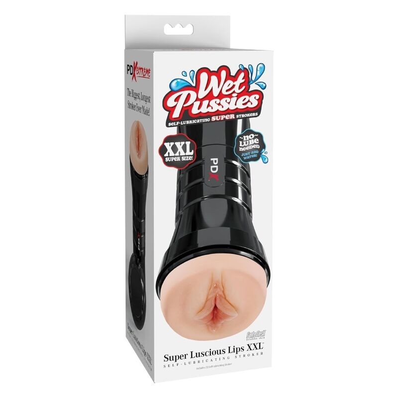PDX EXTREME MASTURBADOR WET PUSSIES SUPER LUSCIOUS LIPS XXL LIGHT