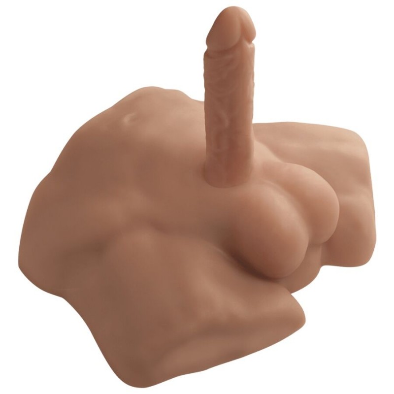 SILEXD APOLLO S TORSO BAJO REALiSTICO MASCULINO CARAMELO