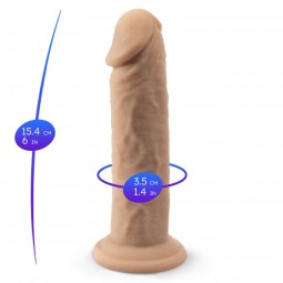 SILEXD PENE REALiSTICO MODELO 2 SILICONA PREMIUM TERMOREACTIVO 154 CM